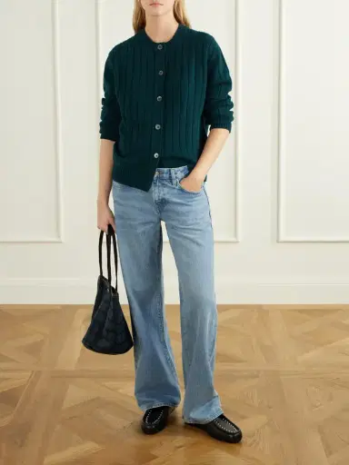 Daughter Rooney Ribbed Wool Cardigan | Thumbnail 2 Daughter Rooney Ribbed Wool Cardigan | Thumbnail 2