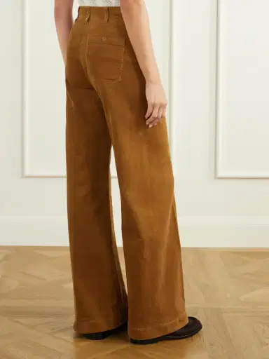 Polo Ralph Lauren Cotton-blend Corduroy Wide-leg Pants | Thumbnail 4 Polo Ralph Lauren Cotton-blend Corduroy Wide-leg Pants | Thumbnail 4