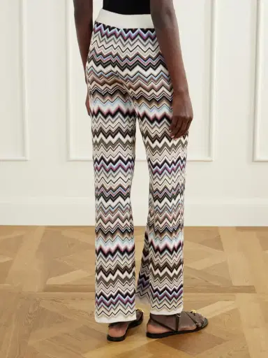 Missoni Striped Crochet-knit Straight-leg Pants | Thumbnail 3 Missoni Striped Crochet-knit Straight-leg Pants | Thumbnail 3