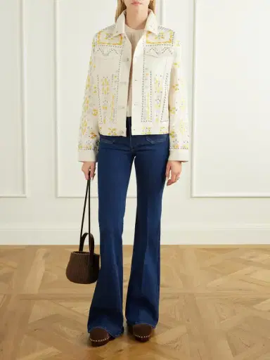 Mother The Patch Pocket Doozy Flared Jeans | Thumbnail 2 Mother The Patch Pocket Doozy Flared Jeans | Thumbnail 2