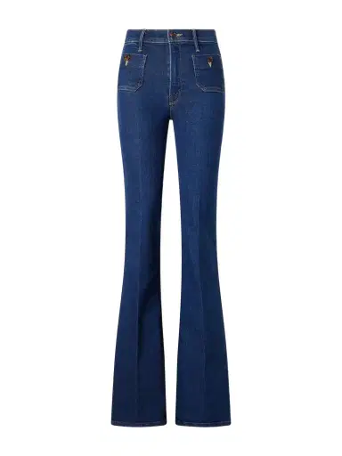 Mother The Patch Pocket Doozy Flared Jeans | Thumbnail 1 Mother The Patch Pocket Doozy Flared Jeans | Thumbnail 1