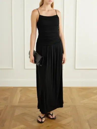 Kallmeyer Reese Gathered Jersey Midi Dress | Thumbnail 2 Kallmeyer Reese Gathered Jersey Midi Dress | Thumbnail 2