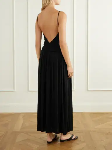 Kallmeyer Reese Gathered Jersey Midi Dress | Thumbnail 3 Kallmeyer Reese Gathered Jersey Midi Dress | Thumbnail 3