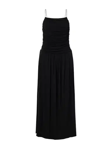 Kallmeyer Reese Gathered Jersey Midi Dress | Thumbnail 1 Kallmeyer Reese Gathered Jersey Midi Dress | Thumbnail 1