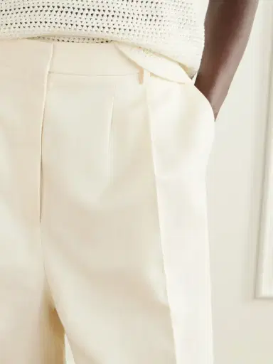 Anine Bing Bryson Canvas Knee-lenght Shorts | Thumbnail 5 Anine Bing Bryson Canvas Knee-lenght Shorts | Thumbnail 5