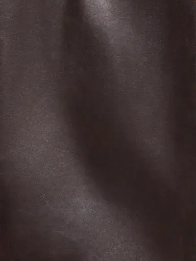 TWP Women's Oversized Leather T-Shirt - Dark Chocolate | Thumbnail 4 TWP Women's Oversized Leather T-Shirt - Dark Chocolate | Thumbnail 4