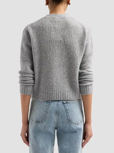 Lisa Yang Women's Marionette Cashmere-Silk Regular-Fit Cardigan - Cloudy | Thumbnail 3 Lisa Yang Women's Marionette Cashmere-Silk Regular-Fit Cardigan - Cloudy | Thumbnail 3