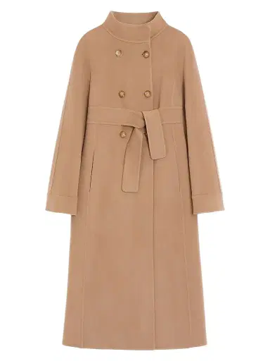 Valentino Garavani Women's Double Kashmir Coat - Camel - Size 6 | Thumbnail 1 Valentino Garavani Women's Double Kashmir Coat - Camel - Size 6 | Thumbnail 1