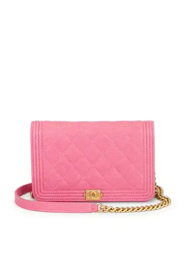 Chanel Chanel Calfskin Boy Wallet On Chain | Thumbnail 1 Chanel Chanel Calfskin Boy Wallet On Chain | Thumbnail 1