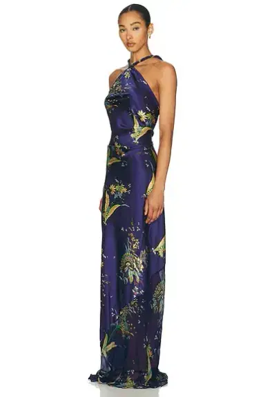 Staud Charli Silk Dress | Thumbnail 3 Staud Charli Silk Dress | Thumbnail 3