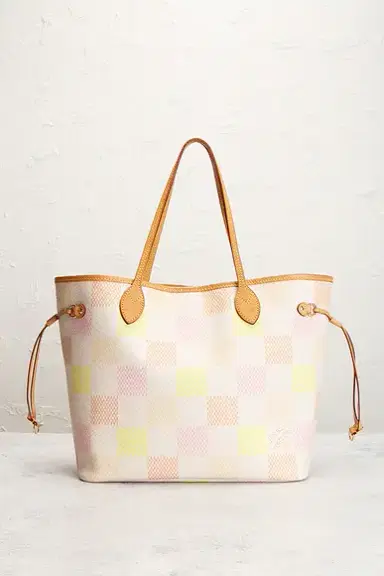 FWRD Renew Louis Vuitton Damierlicious Neverfull MM Tote Bag | Thumbnail 2 FWRD Renew Louis Vuitton Damierlicious Neverfull MM Tote Bag | Thumbnail 2