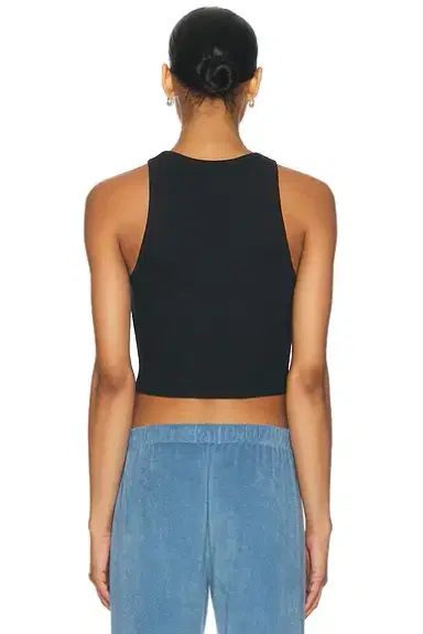 Sporty & Rich Signature Logo Krystal Tank Top | Thumbnail 3 Sporty & Rich Signature Logo Krystal Tank Top | Thumbnail 3