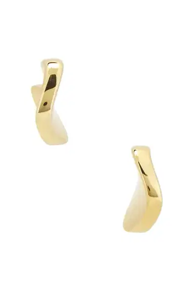 Bottega Veneta Round Sterling Silver Earrings | Thumbnail 4 Bottega Veneta Round Sterling Silver Earrings | Thumbnail 4
