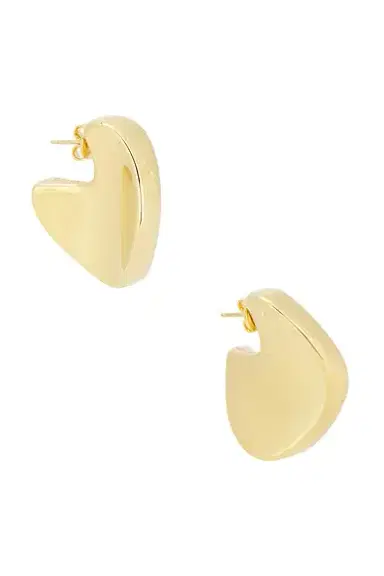 Bottega Veneta Round Sterling Silver Earrings | Thumbnail 1 Bottega Veneta Round Sterling Silver Earrings | Thumbnail 1