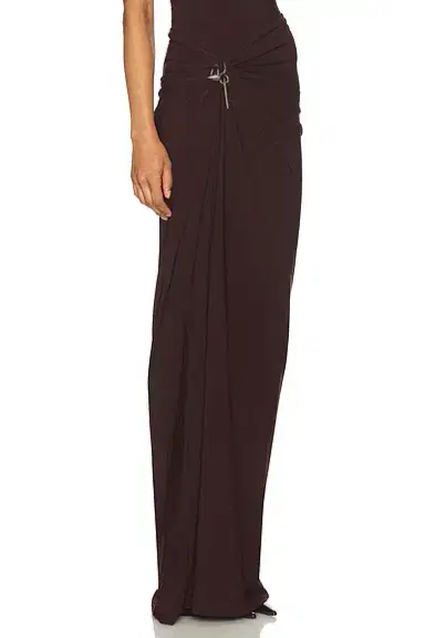 Grace Ling Relic Charms Draped Maxi Skirt | Thumbnail 2 Grace Ling Relic Charms Draped Maxi Skirt | Thumbnail 2