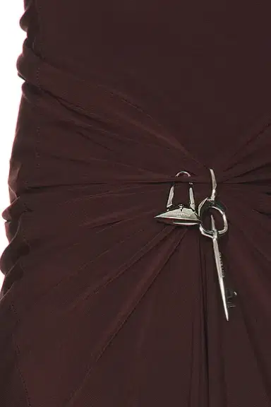 Grace Ling Relic Charms Draped Maxi Skirt | Thumbnail 6 Grace Ling Relic Charms Draped Maxi Skirt | Thumbnail 6