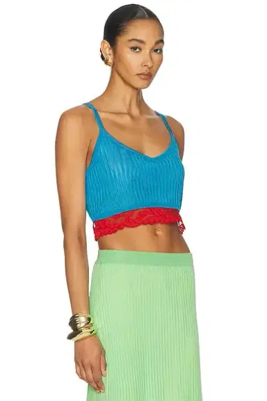 Versace Ribbed Top | Thumbnail 2 Versace Ribbed Top | Thumbnail 2