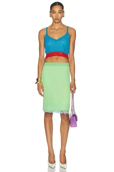 Versace Ribbed Top | Thumbnail 4 Versace Ribbed Top | Thumbnail 4