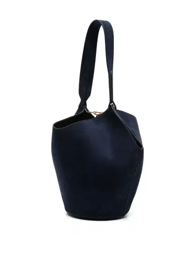 Khaite Suede Mini Lotus Tote | Thumbnail 2 Khaite Suede Mini Lotus Tote | Thumbnail 2