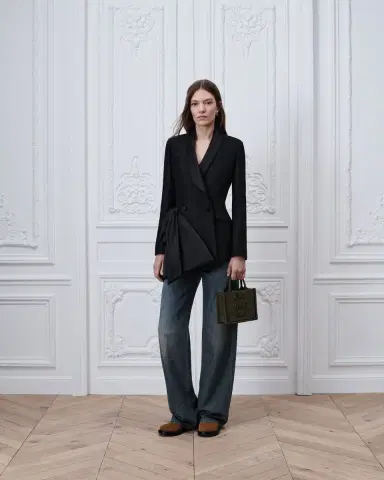 Dior Asymmetrical Fitted Jacket | Thumbnail 2 Dior Asymmetrical Fitted Jacket | Thumbnail 2