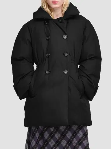 Marc Jacobs Women's Puffer Hooded Peacoat | Thumbnail 4 Marc Jacobs Women's Puffer Hooded Peacoat | Thumbnail 4