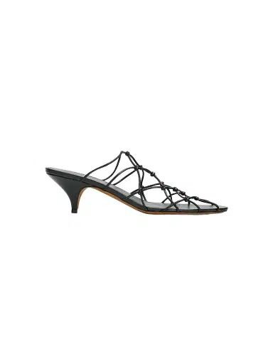 Ulla Johnson Women's Colette 50MM Knotted Kitten-Heel Mules | Thumbnail 1 Ulla Johnson Women's Colette 50MM Knotted Kitten-Heel Mules | Thumbnail 1