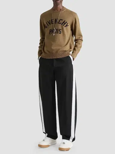 Givenchy Men's Puffy Yard Mid-Top Sneakers in Nappa Leather - White | Thumbnail 2 Givenchy Men's Puffy Yard Mid-Top Sneakers in Nappa Leather - White | Thumbnail 2