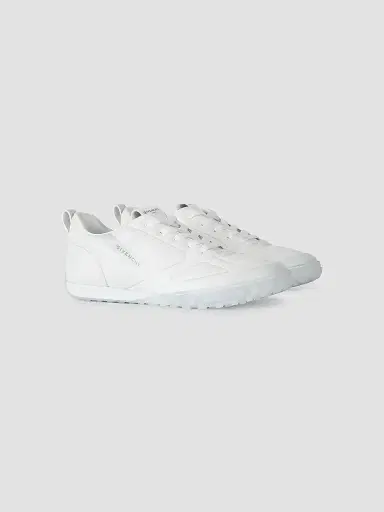Givenchy Men's Glide Sneakers in Leather - White Grey - Size 13 | Thumbnail 2 Givenchy Men's Glide Sneakers in Leather - White Grey - Size 13 | Thumbnail 2