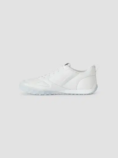 Givenchy Men's Glide Sneakers in Leather - White Grey - Size 13 | Thumbnail 3 Givenchy Men's Glide Sneakers in Leather - White Grey - Size 13 | Thumbnail 3