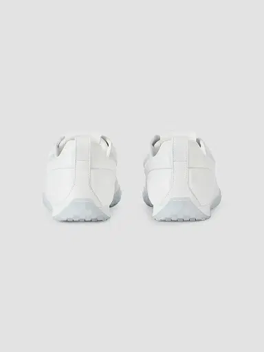 Givenchy Men's Glide Sneakers in Leather - White Grey - Size 13 | Thumbnail 4 Givenchy Men's Glide Sneakers in Leather - White Grey - Size 13 | Thumbnail 4