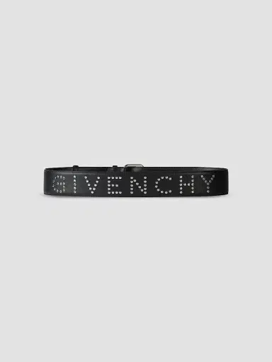 Givenchy Men's Cargo Belt in Leather with Studs - Black | Thumbnail 2 Givenchy Men's Cargo Belt in Leather with Studs - Black | Thumbnail 2