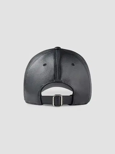 Givenchy Men's Embroidered Cap in Nappa Leather - Black | Thumbnail 3 Givenchy Men's Embroidered Cap in Nappa Leather - Black | Thumbnail 3