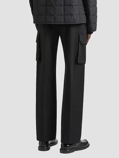 Givenchy Men's Cargo Pants in Cotton - Black | Thumbnail 4 Givenchy Men's Cargo Pants in Cotton - Black | Thumbnail 4