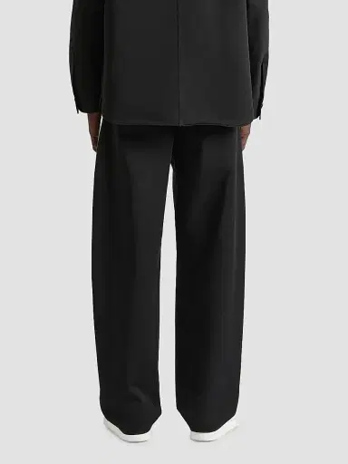 Givenchy Men's Couture Seam Pants in Cotton with Gros Grain Detail - Black - Size 38 | Thumbnail 4 Givenchy Men's Couture Seam Pants in Cotton with Gros Grain Detail - Black - Size 38 | Thumbnail 4