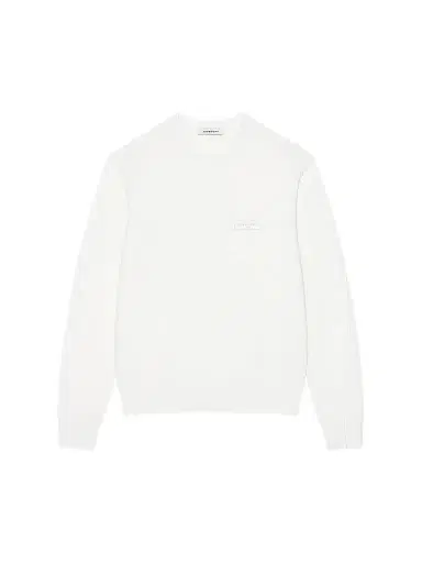 Givenchy Men's Sweater in Wool with Gros Grain Details - | Thumbnail 1 Givenchy Men's Sweater in Wool with Gros Grain Details - | Thumbnail 1