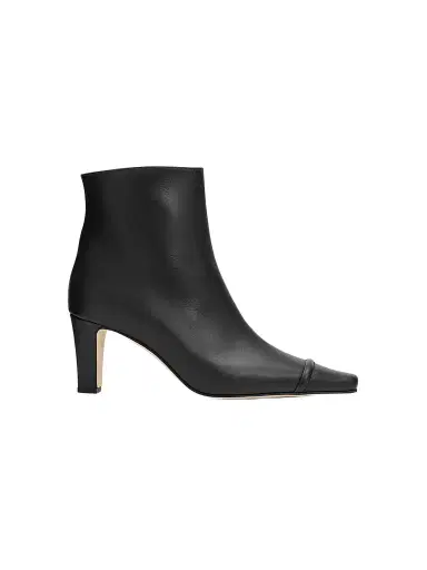 Manolo Blahnik Women's Vivecal 70MM Leather Ankle Boots | Thumbnail 1 Manolo Blahnik Women's Vivecal 70MM Leather Ankle Boots | Thumbnail 1