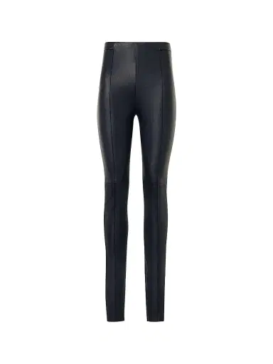 Akris Women's Flame Stretch Leather Skinny Pants - Black | Thumbnail 1 Akris Women's Flame Stretch Leather Skinny Pants - Black | Thumbnail 1
