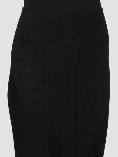 Rick Owens Women's Asymmetric High-Waisted Midi-Skirt - Black | Thumbnail 5 Rick Owens Women's Asymmetric High-Waisted Midi-Skirt - Black | Thumbnail 5