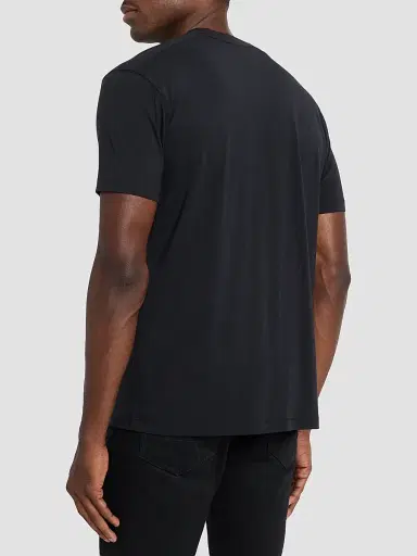 Tom Ford Men's Jersey Crewneck T-Shirt - Black | Thumbnail 3 Tom Ford Men's Jersey Crewneck T-Shirt - Black | Thumbnail 3