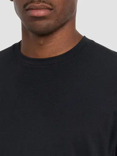 Tom Ford Men's Jersey Crewneck T-Shirt - Black | Thumbnail 5 Tom Ford Men's Jersey Crewneck T-Shirt - Black | Thumbnail 5