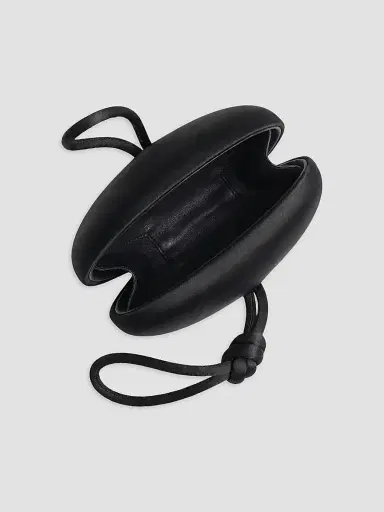 Ahikoza Women's The Lolita Satin Wristlet - Black | Thumbnail 2 Ahikoza Women's The Lolita Satin Wristlet - Black | Thumbnail 2