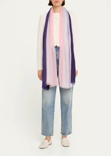 Sofia Cashmere Cashmere Ombre Scarf | Thumbnail 2 Sofia Cashmere Cashmere Ombre Scarf | Thumbnail 2
