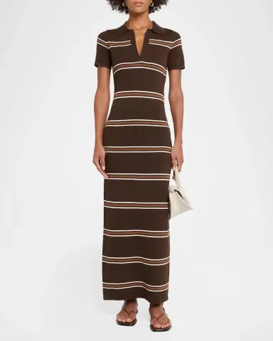 SEROYA Sam Striped Maxi Dress | Thumbnail 2 SEROYA Sam Striped Maxi Dress | Thumbnail 2