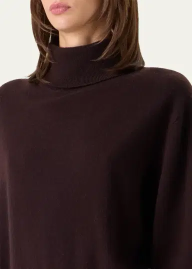 Akris Turtleneck Cashmere 3/4-Sleeve Sweater | Thumbnail 5 Akris Turtleneck Cashmere 3/4-Sleeve Sweater | Thumbnail 5
