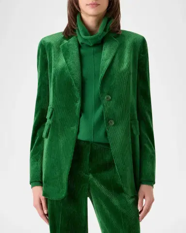 Akris Corduroy Single-Breasted Jacket | Thumbnail 4 Akris Corduroy Single-Breasted Jacket | Thumbnail 4