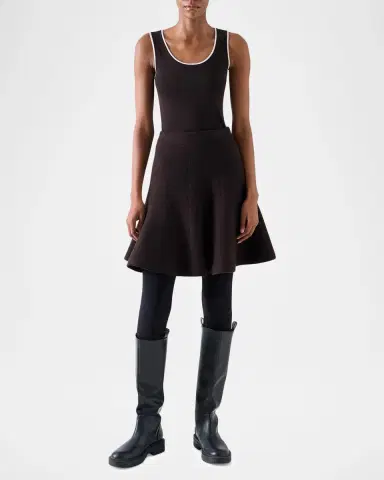 Akris punto Merino Wool Knit Tank Top | Thumbnail 2 Akris punto Merino Wool Knit Tank Top | Thumbnail 2