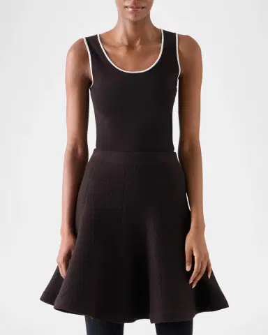 Akris punto Merino Wool Knit Tank Top | Thumbnail 4 Akris punto Merino Wool Knit Tank Top | Thumbnail 4