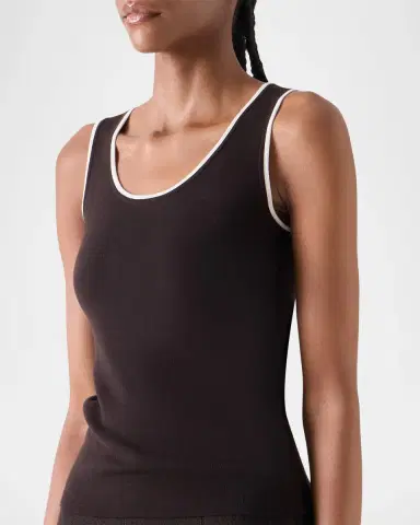Akris punto Merino Wool Knit Tank Top | Thumbnail 5 Akris punto Merino Wool Knit Tank Top | Thumbnail 5