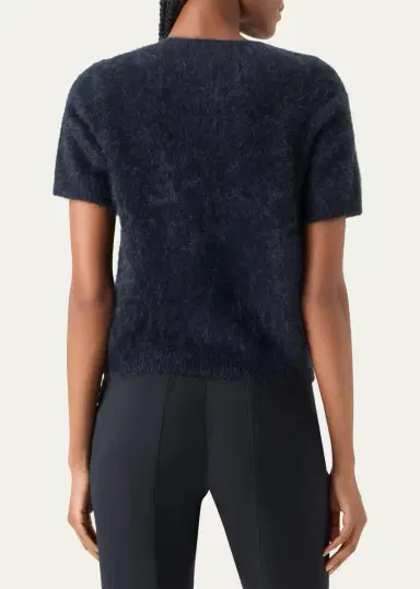 Akris Cloud Cashmere Knit Pullover Top | Thumbnail 3 Akris Cloud Cashmere Knit Pullover Top | Thumbnail 3