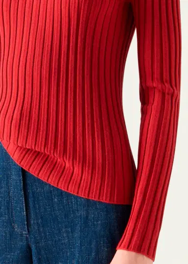 Akris punto Wool Knit Turtleneck Sweater | Thumbnail 5 Akris punto Wool Knit Turtleneck Sweater | Thumbnail 5